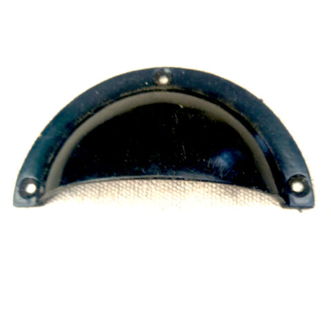 Vintage Cup Pull Handle C/C=77mm Black (ANTR-058)