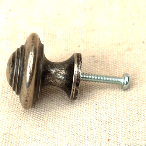 Classic Round Drawer Knob (Pull-Handle) Silver (ANTR-060)