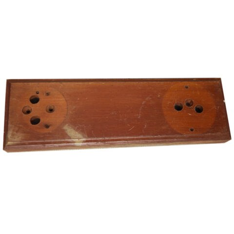 Vintage Wooden Mounting Block 75x240mm Rectangle (ANTV-093)