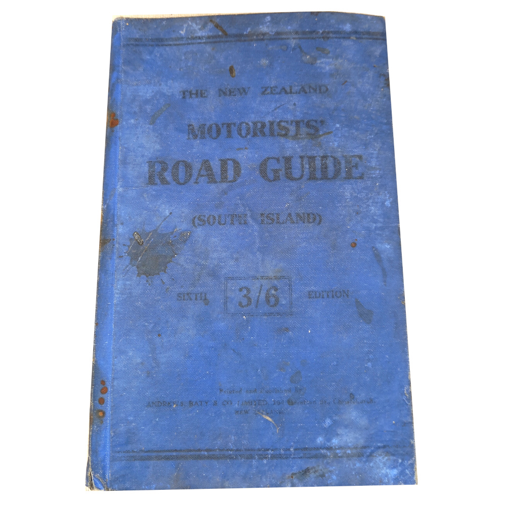1924 Motorists' Road Guide (South Island) (BKAE-001)