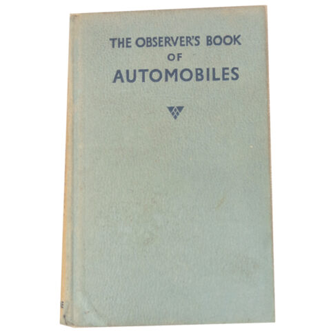 1961 The Observer’s Book of Automobiles (BKAE-002)