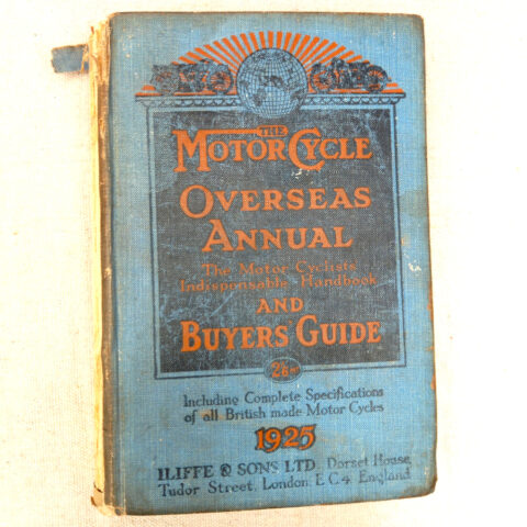 1925 The Motor Cycle Overseas Annual and Buyers’ Guide (BKAE-013)