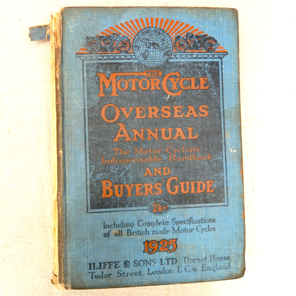 1925 The Motor Cycle Overseas Annual and Buyers' Guide (BKAE-013)