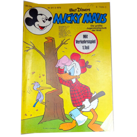 1975 Mickey Mouse No 9 by Walt Disney (BKCO-020)