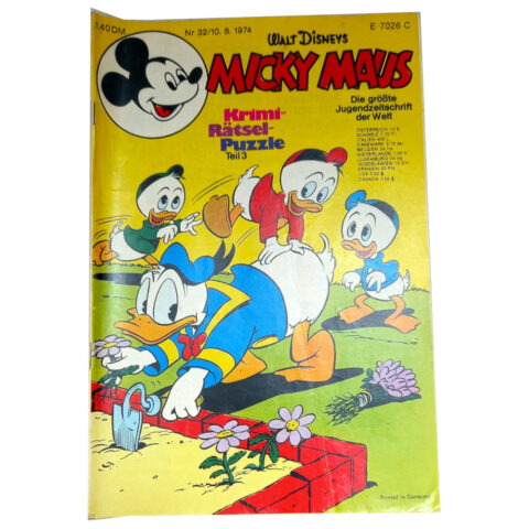 1974 Mickey Mouse No 32 by Walt Disney (BKCO-021)