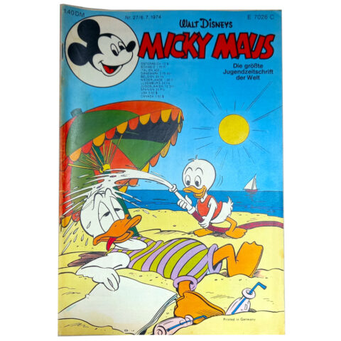 1974 Mickey Mouse No 27 by Walt Disney (BKCO-022)