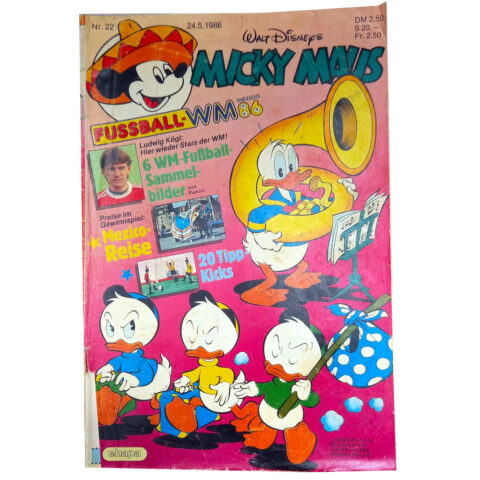 1986 Mickey Mouse No 22 by Walt Disney (BKCO-029)