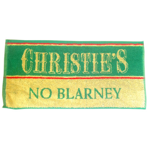 Christie’s No Blarney Pub Bar Towel Home Bar Man Cave (KIT-032)