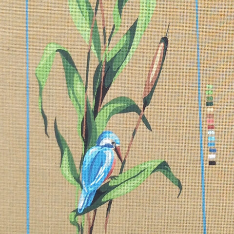 Needlepoint Canvas with Kingfisher No 18900 by Artabel (MIS-033)