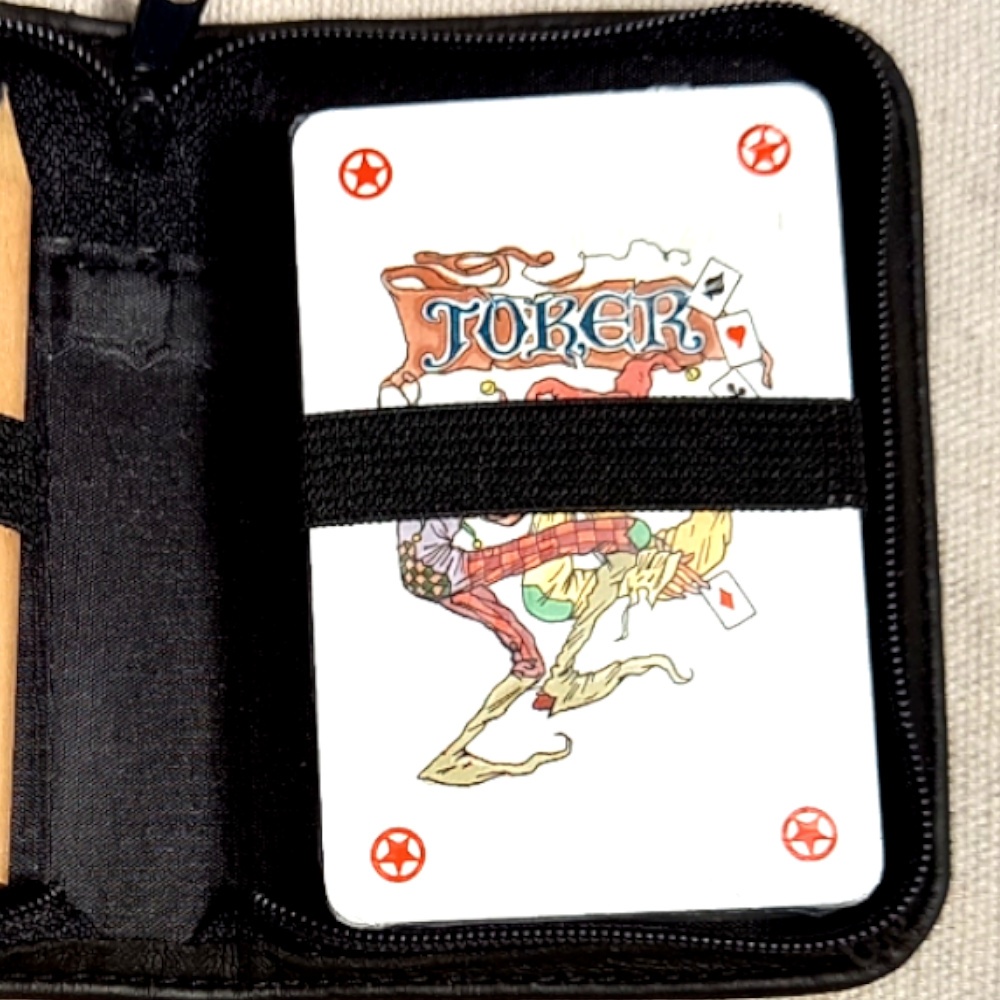 Poker Card Set in Zip-Up Case (MISC-020) - Image 3