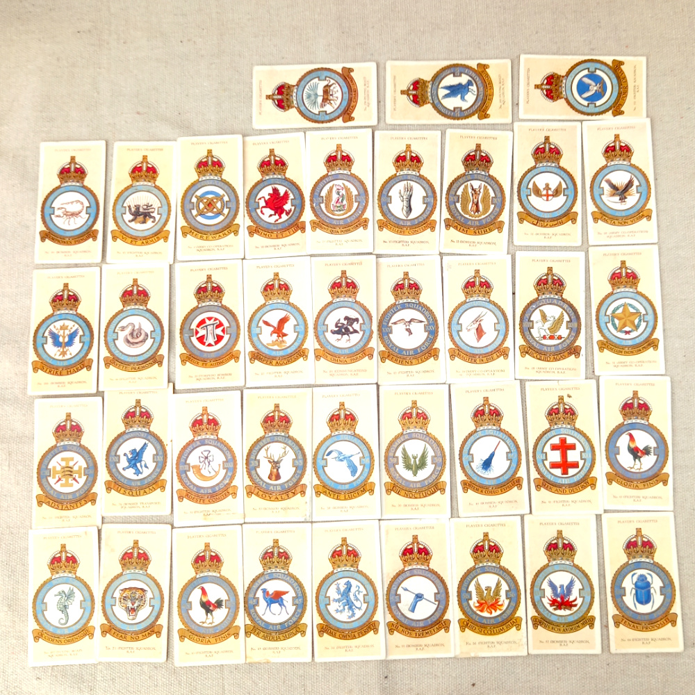 1937 R.A.F. Badges Cigarette Cart Part Set by John Player (SANT-024) - Image 2