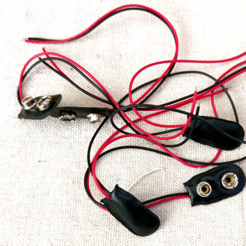 Battery Clip for 9V Batteries and Battery Holders (ANDC-003)