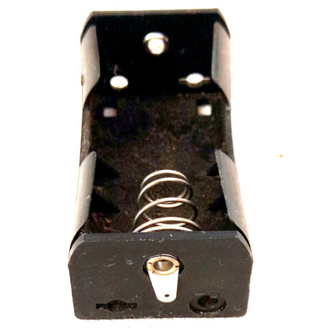 Battery Holder Plastic with Solder Lugs for 1x D (ANDC-004)