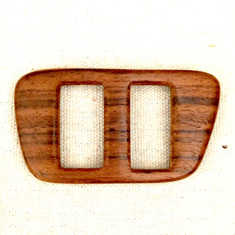 1960s Wooden Belt Slider (BB-056)