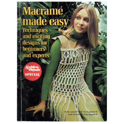 Macrame Made Easy by Golden Hands (BKCR-043)