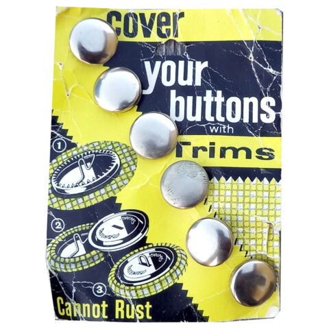 19mm Newey Trims Self Cover Buttons x6 (BUT-089) Original Packaging