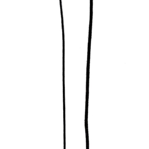 1.4mm Waxed Jewellery Cord Black (CWWB-019.2)