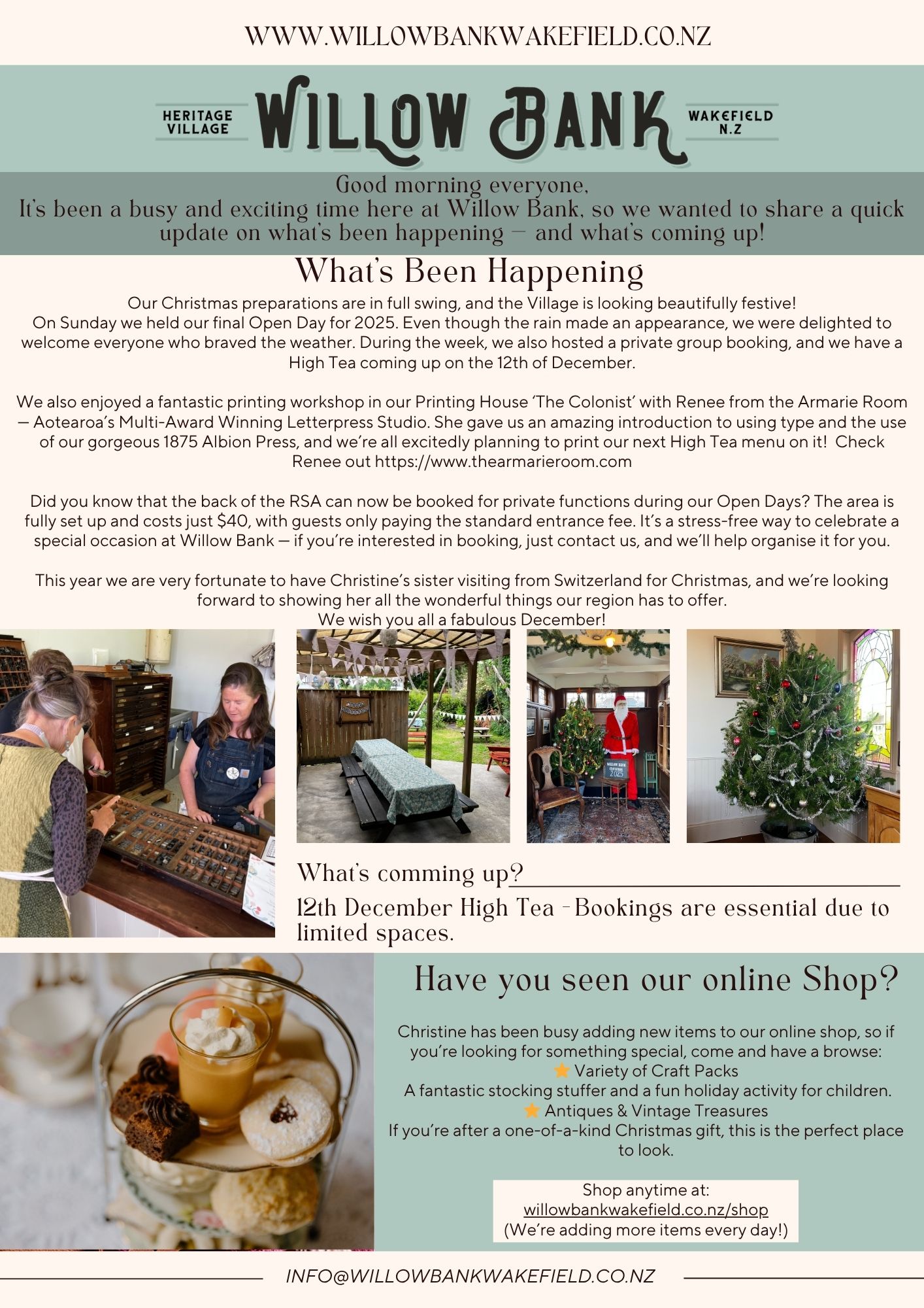 December newsletter 2025