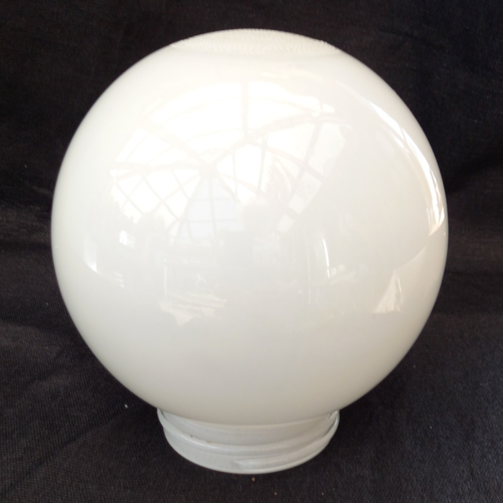 Vintage Globe Lamp Shade Outdoor White