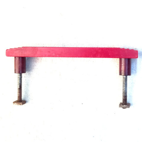Art Deco Pull Handle Red Bakelite C/C=100mm (ANTR-083)