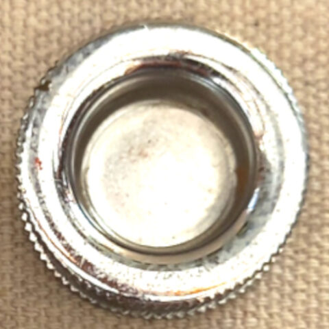 21mm Round Flush Pull for 5mm Sliding Glass Panels (ANTR-089.5)