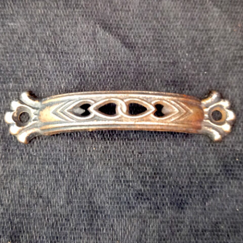 Vintage Ornate Drawer Pull Metal C/C=85mm (ANTR-091)