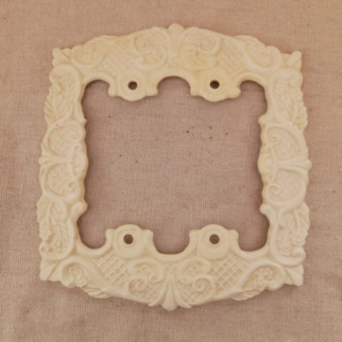 Vintage Decorative Switch Cover Plate C/C=83mm (ANTV-141)