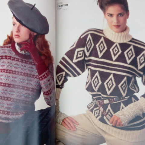 Aarlan Journal 27 multilingual knitting booklet featuring 53 patterns in German, French and Italian