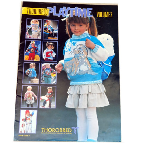 Thorobred Playtime Volume 2 Knitting Book (BKCR-078)