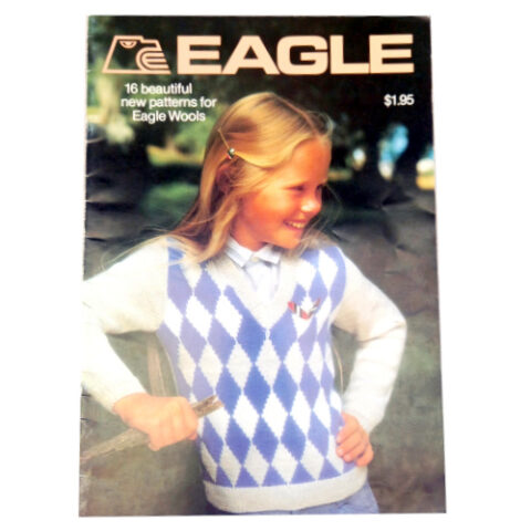 16 Knitting Pattern for All Ages by Eagle Wool (BKCR-086)