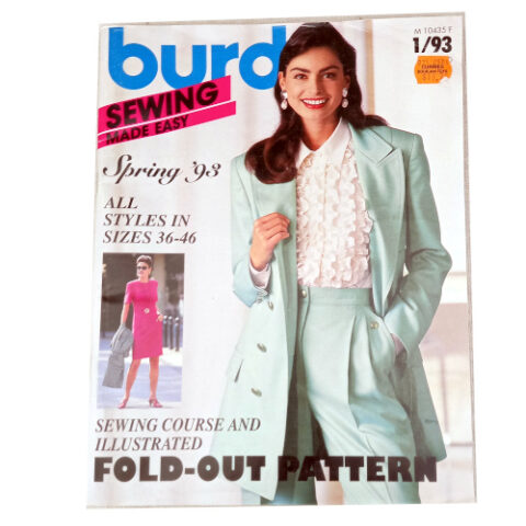 BURDA Sewing Made Easy Spring 93 with Sewing Patterns (BKSP-046)