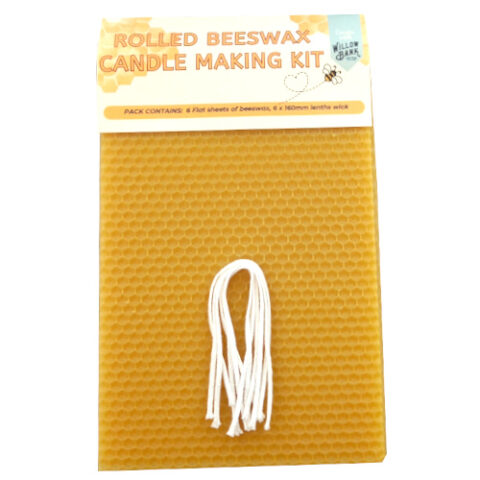 Rolled Beeswax Candle Making Kit by Willow Bank (CWWB-020)
