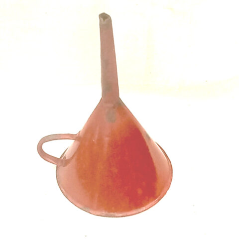 1920s French Enamel Funnel (KIT-045)