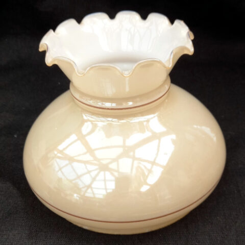 Aladdin Lamp Shade With Cream Luster (LAMP-051)