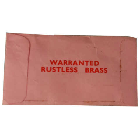 Vintage Newey London solid headed sewing pins in original packaging displayed close-up