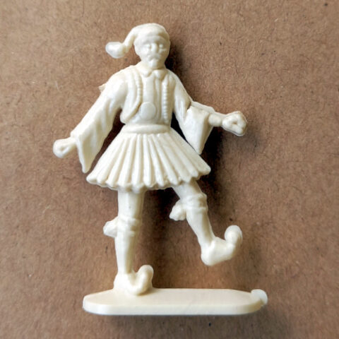 Vintage Margarine Figurine Greek Man Dancing (TY-045)