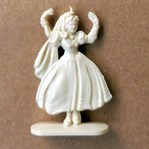 Vintage Margarine Figurine Female Dancer (TY-058)