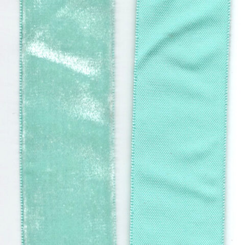 23mm Vintage Velvet Light Blue (UB-044) Sold by the Meter