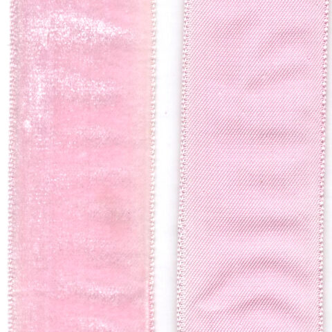 36mm Vintage Velvet Light Pink (UB-045) Sold by the Meter