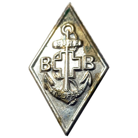 Vintage Boys’ Brigade “Sure & Steadfast” Service Pin (VCAJ-071)