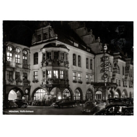 1960 Postcard of Hofbraeuhaus Munich (ANPC-008)
