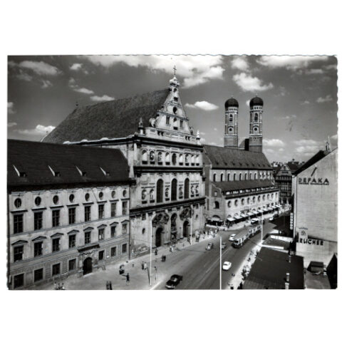1960s Postcard of St Michel’s Church Munich (ANPC-012)