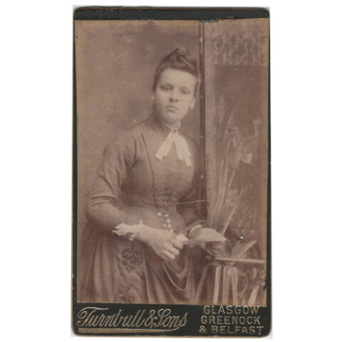 CdV of a Woman by Turnbull & Sons Glasgow (ANPH-103)