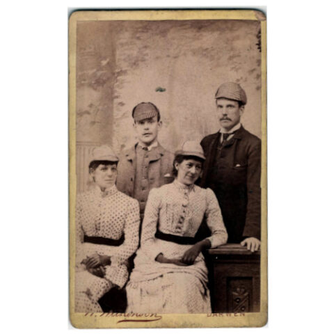 CdV of Two Couples by Walter Wilkinson Darwen (ANPH-120)
