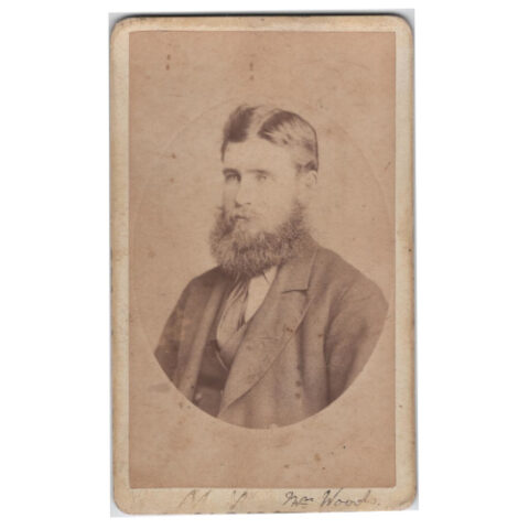 CdV of Man With Beard by Unknown Photographer (ANPH-121)