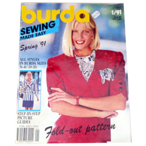 BURDA Sewing Made Easy 1991 with Sewing Patterns (BKSP-040)