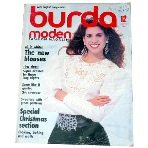 BURDA Sewing Made Easy 1987 with Sewing Patterns (BKSP-041)