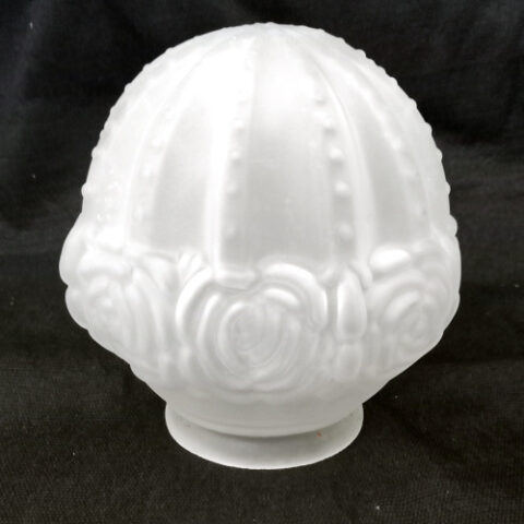 Art Deco Decorative Satin Globe Lamp Shade (LAMP-062)