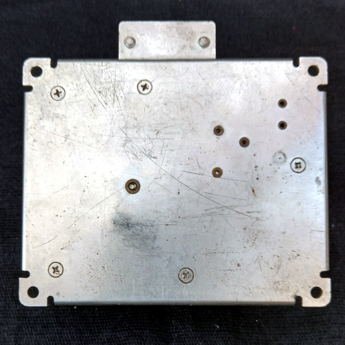 Vintage industrial chart recorder clock drive with 15-day wind mechanism and 31-day chart operation from an electrical substation