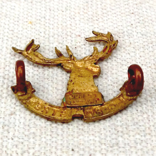 WWI New Zealand 10th Nelson Mounted Rifles Cap Badge (ARMY-016 ...